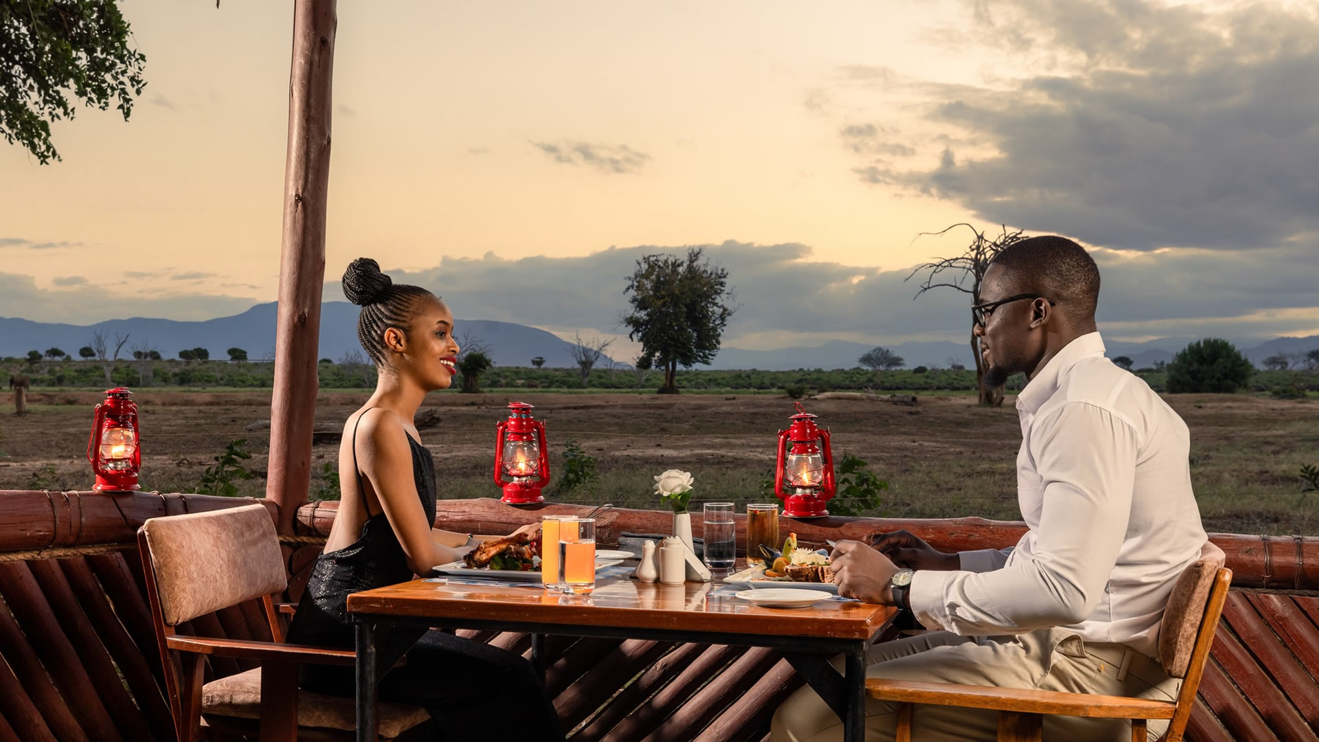 sentrim tsavo romantic dinner