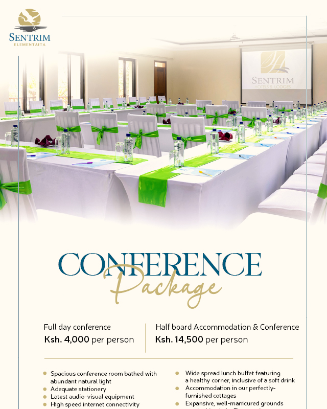 sentrim elementaita conference package