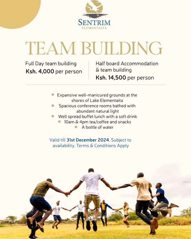 sentrim elementaita team building package